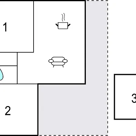 Vakantiehuis 2 Bedroom In *